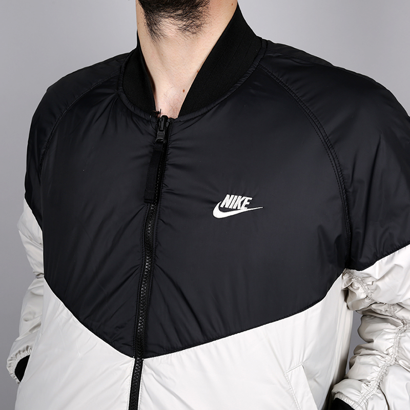 мужская черная двустороняя куртка Nike AF1 Men's Reversible Jacket AH2033-010 - цена, описание, фото 7
